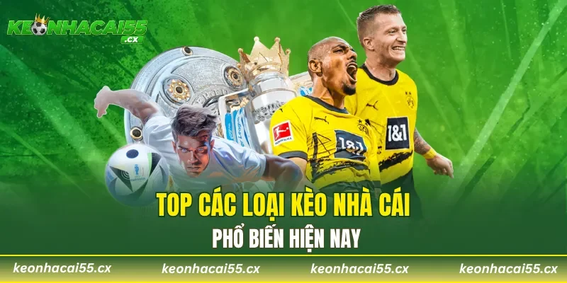 Top các loại kèo nhà cái phổ biến hiện nay