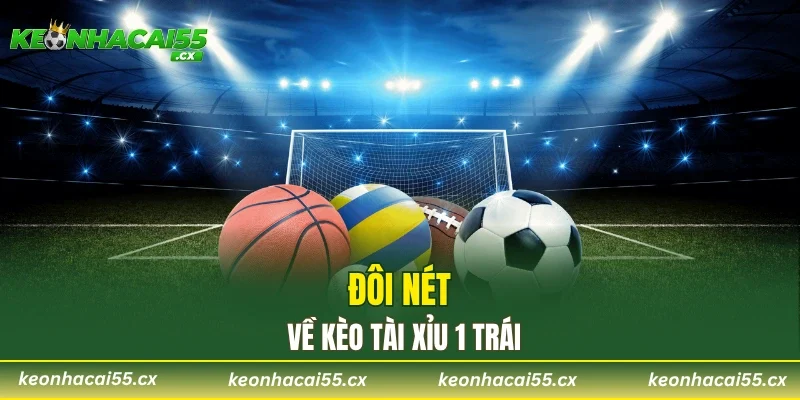 Đôi nét về kèo tài xỉu 1 trái