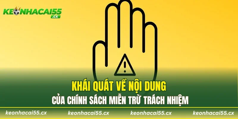 Khái quát về nội dung của chính sách miễn trừ trách nhiệm