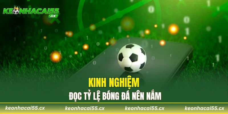 Kinh nghiệm đọc tỷ lệ bóng đá nên nắm