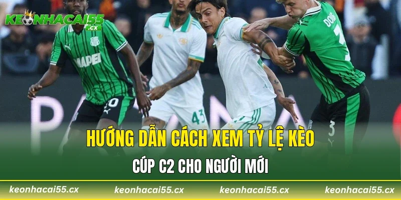 Hướng dẫn cách xem tỷ lệ kèo cúp C2 cho người mới
