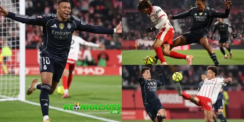 Phong độ gần đây của Real Madrid vs Girona