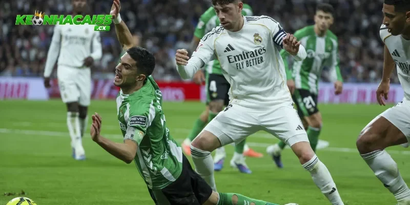 Phong độ gần đây của Real Betis vs Real Madrid