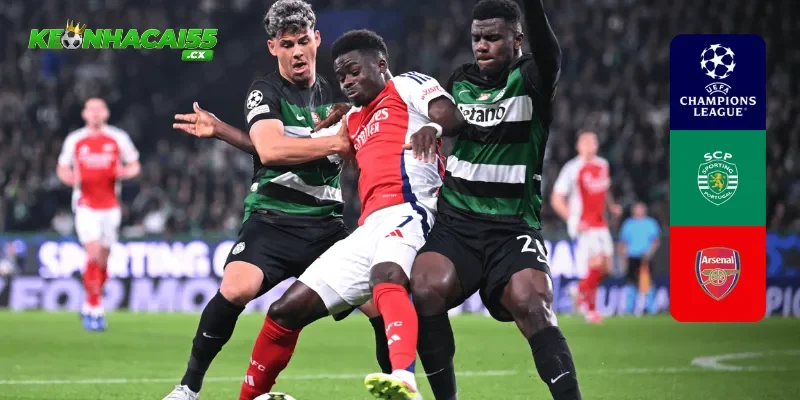 Phong độ và tình hình lực lượng Sporting Lisbon vs Arsenal